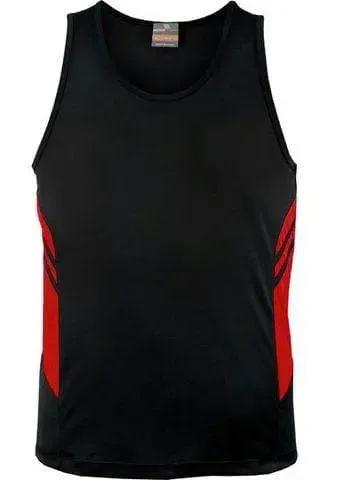 Aussie Pacific Tasman Kids Singlet 3111 Casual Wear Aussie Pacific Black/Red 4